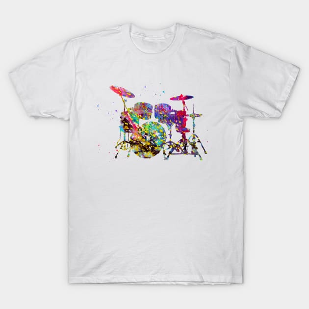 Drums T-Shirt by erzebeth